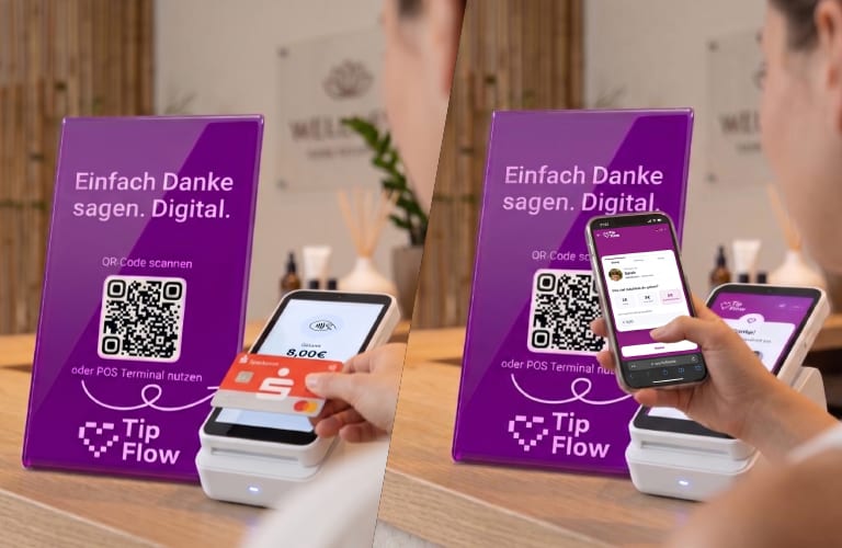 Digital payment in the browser or at the terminal