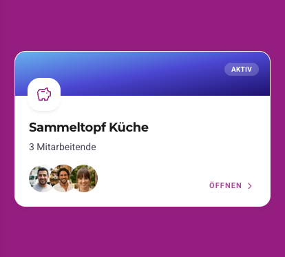 Sammeltöpfe & Teams